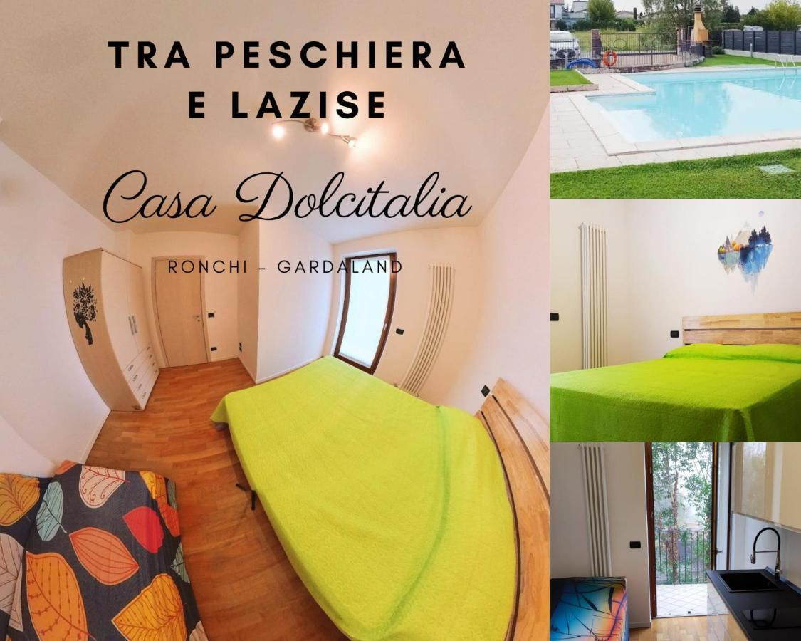 Апартаменты Casa Dolcitalia A Gardaland Con Piscina Ronchi  Экстерьер фото